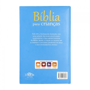 Bíblia para Crianças | Capa Dura - Azul | Todolivro - SBN