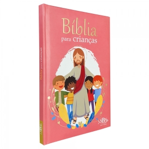 Bíblia para Crianças | Capa Dura - Rosa | Todolivro - SBN
