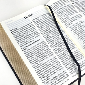 Bíblia Sagrada NVI Leitura Perfeita | Letra Gigante | Capa Luxo Preta