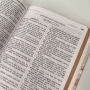 Bíblia Sagrada Semi-Luxo | Flor Marmorizada | ACF