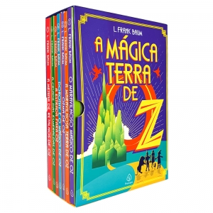 Box - A Mágica Terra de Oz Vol. I | 7 Livros - Marca-páginas | L. Frank Baum | Ciranda Cultural