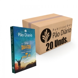 Caixa Pão Diário Vol. 27 | Ano 2024 | Capa Todas as Coisas - 20 Unidades
