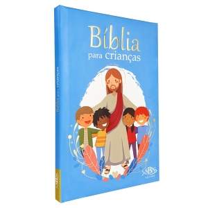 Kit 10 Bíblia para Crianças | Capa Dura - Azul | Todolivro