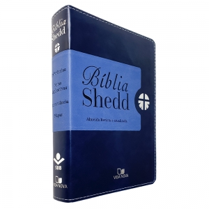 Kit 2 Livros | Bíblia de Estudo Shedd | ARA | Azul + Confissão de Fé Westminster Comentada