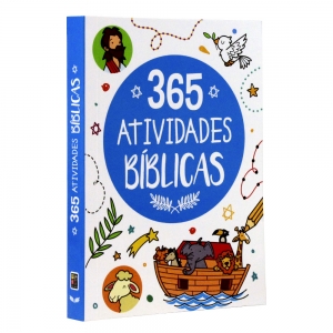 Kit 365 Caça-Palavras com Histórias Bíblicas + 365 Atividades Bíblicas | Pé da Letra