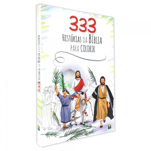 Kit 365 Histórias - Uma Para Cada Dia do Ano + 333 Histórias da Bíblia para Colorir