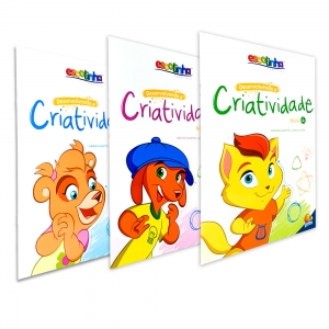 Kit 3 Livros | Desenvolvendo a Criatividade - Escolinha TodoLivro
