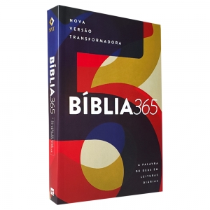 Kit Bíblia 365 com Quadros NVT + Caderno Minhas Anotações Bíblicas Aquarela