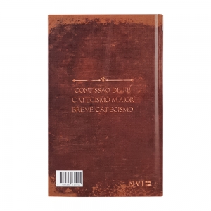 Kit Bíblia NVI | Com Símbolos de Fé Westminster - Retrô + Teologia Sistemática - Wayne Grudem | Capa Dura