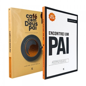 Kit Devocional Café com Deus Pai + Encontrei um Pai  | Junior Rostirola