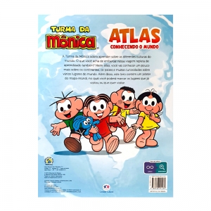 Livro Turma da Mônica | Atlas - Conhecendo o Mundo