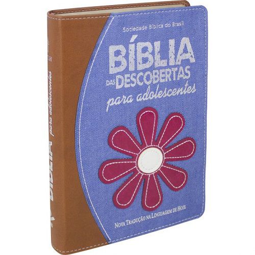 Bíblia das Descobertas para Adolescentes - Capa Flor