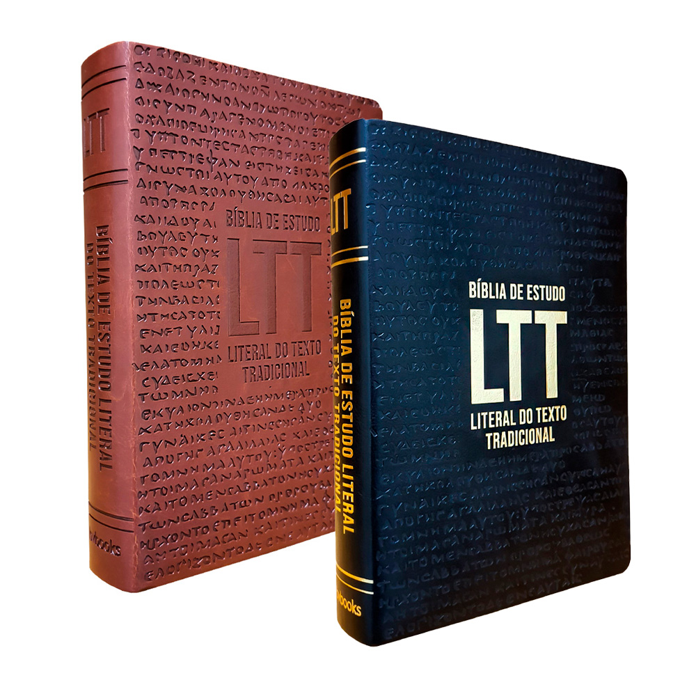 Bíblia de Estudo LTT - Literal do Texto Tradicional | Capa Luxo