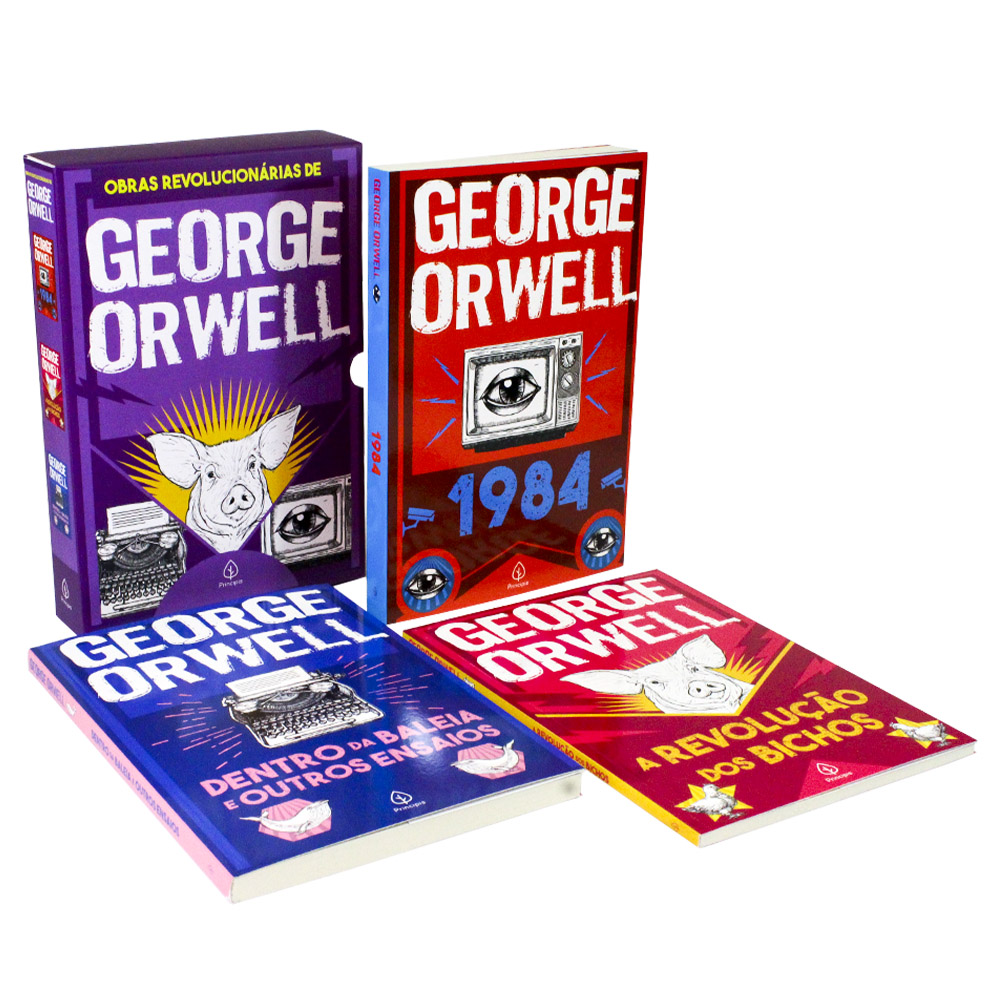 Box 3 Livros | As Obras Revolucionárias de George Orwell | Principis