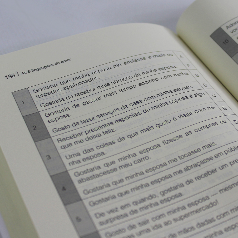 Kit 05 Livros | As Cinco Linguagens do Amor | Gary Chapman
