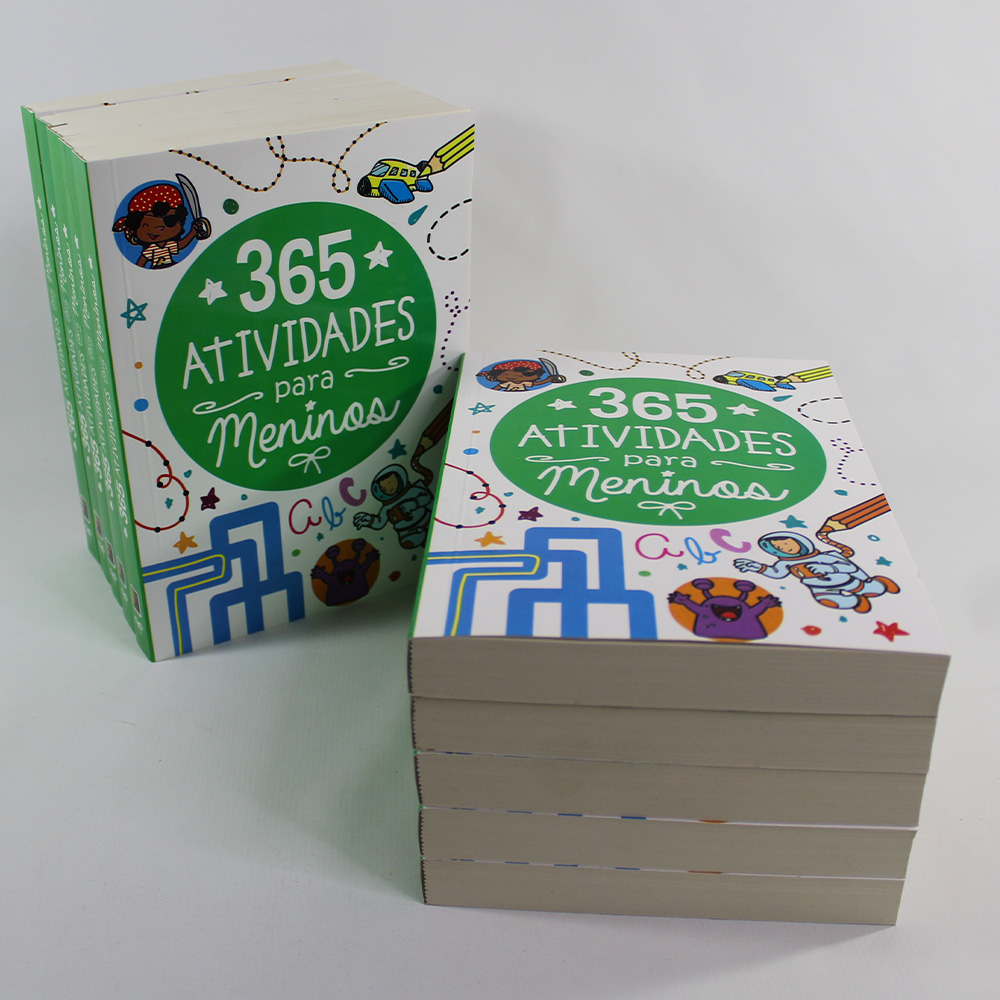Kit 10 Livros | 365 Atividades para Meninos