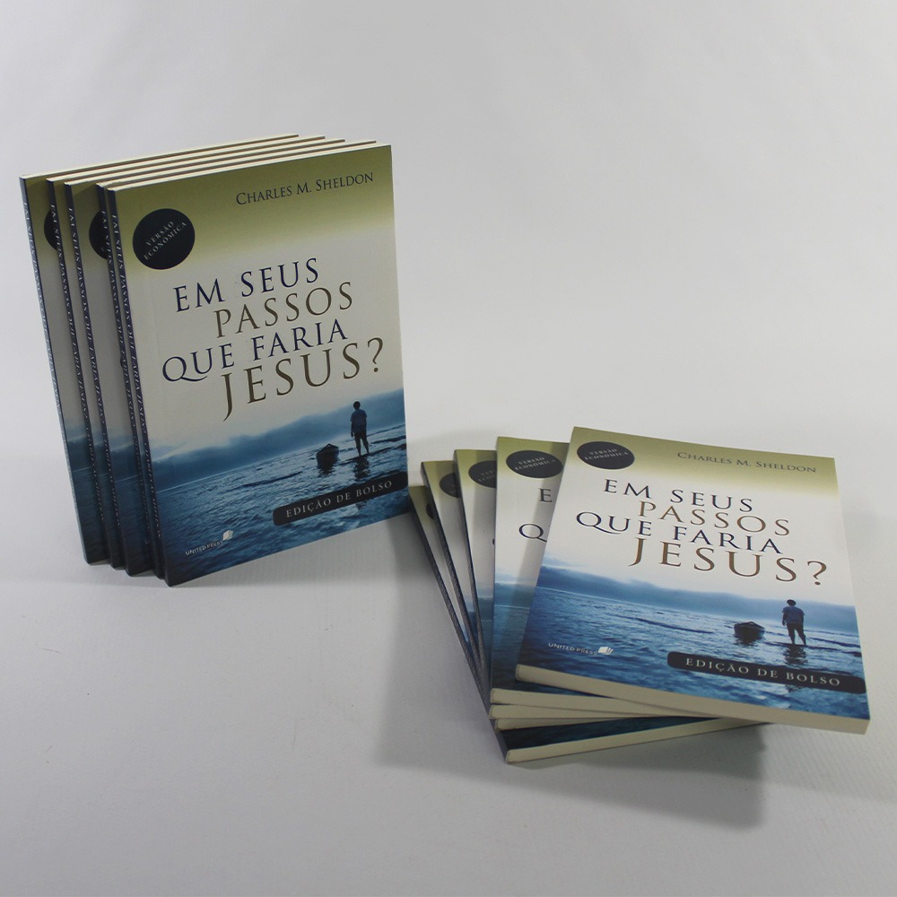 Kit 10 Livros | Em seus Passos que faria Jesus? Edição de Bolso