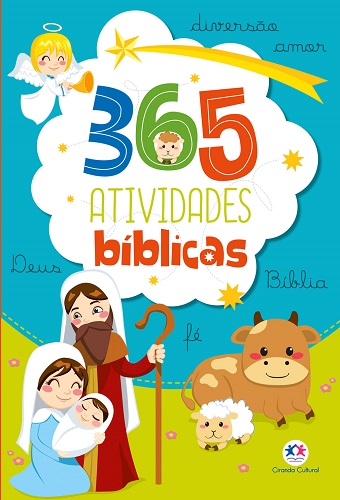 Kit 365 | 365 Atividades Bíblicas | 365 Histórias Bíblicas | 365 Palavras Cruzadas Bíblicas