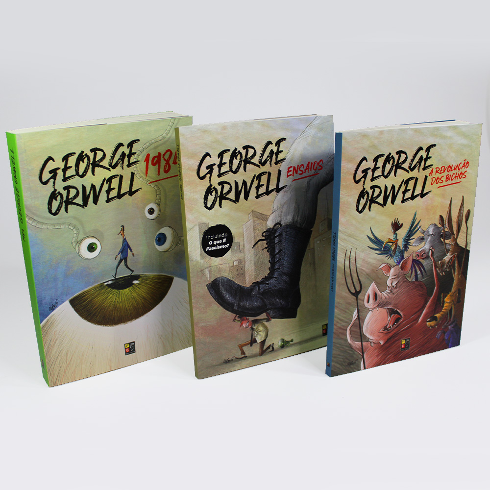 Kit George Orwell | 06 Livros | Pé Da Letra