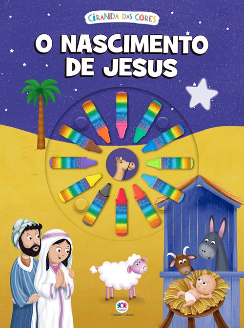 Kit Infantil História Da Bíblia | Giz De Cera