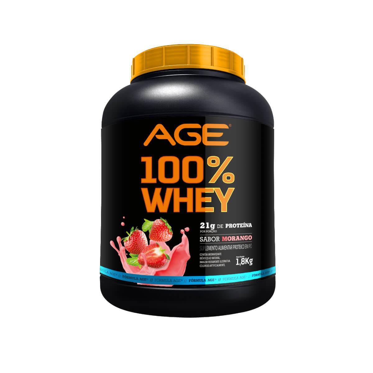 100% Whey Protein 1,8kg Age