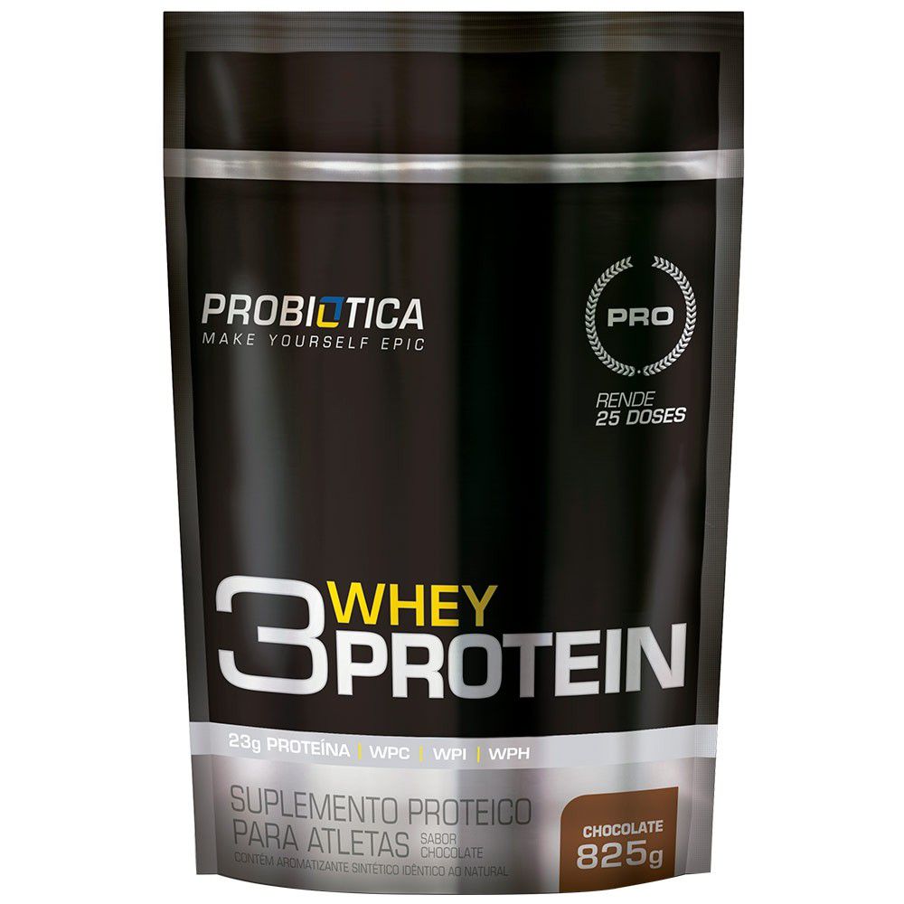 3 Whey Protein 825g Probiótica