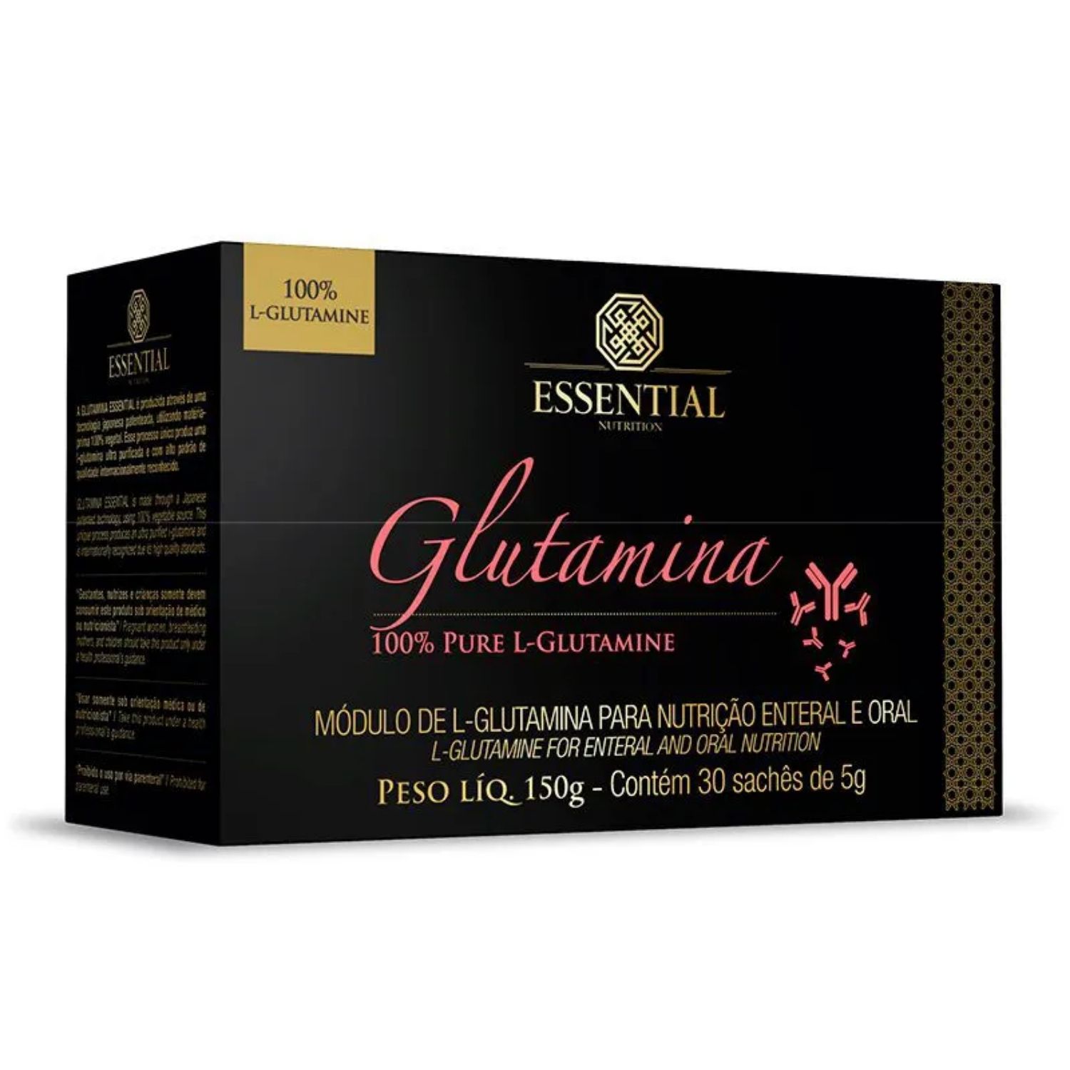 Glutamina 30 Sachês de 5g Essential Nutrition