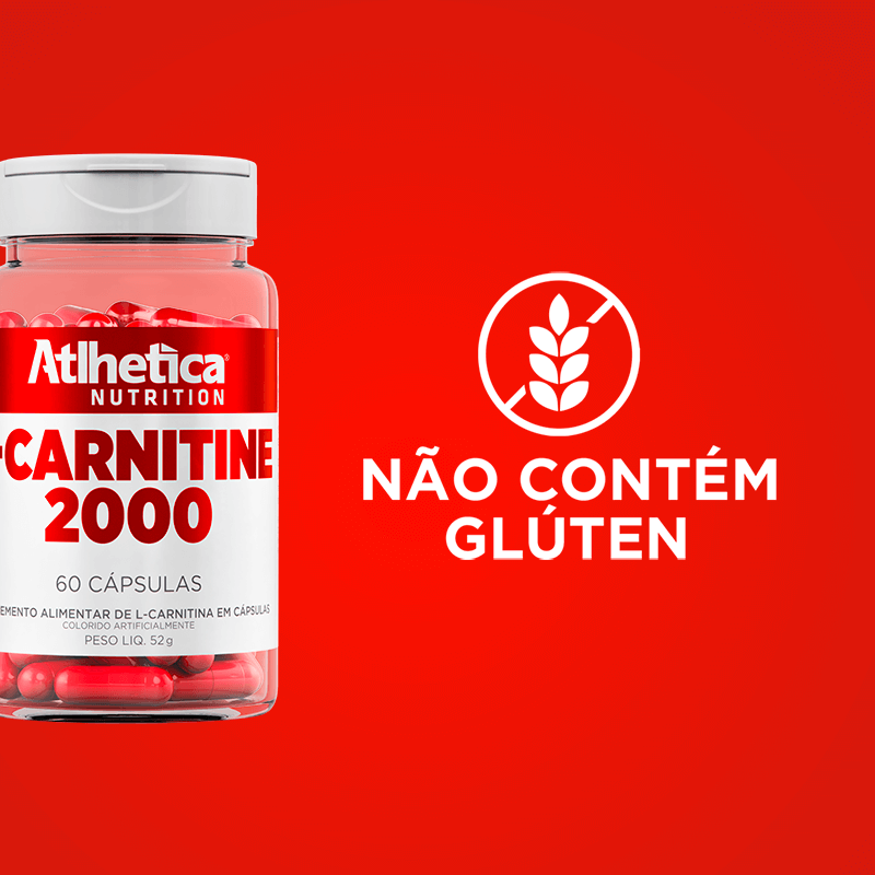 L-Carnitine 2000 60 Cápsulas Atlhetica Nutrition