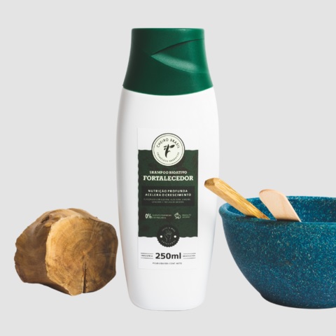 Shampoo Bioativo Fortalecedor 250 Ml Cheiro Brasil