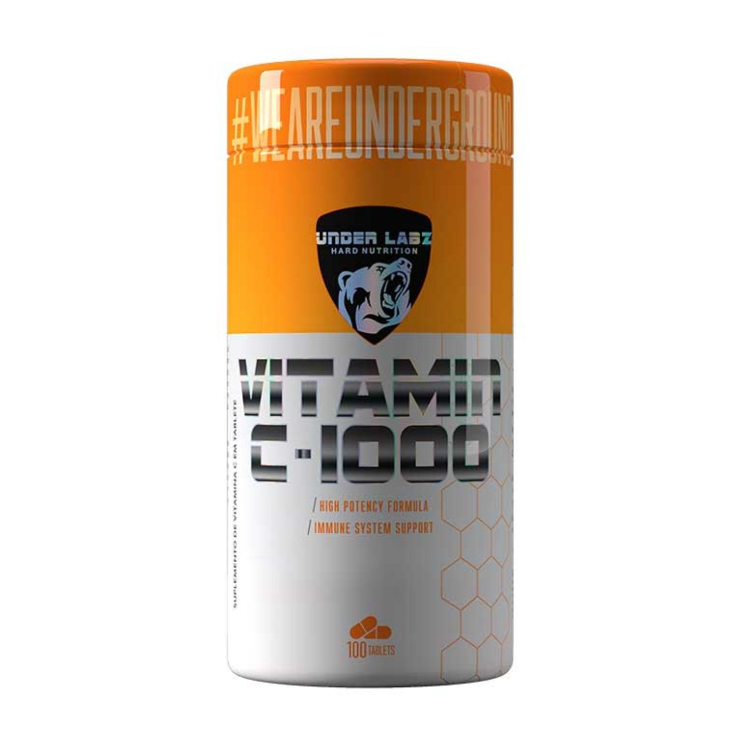 Vitamina C 1000 Under Labz 1000mg 100 Tabletes
