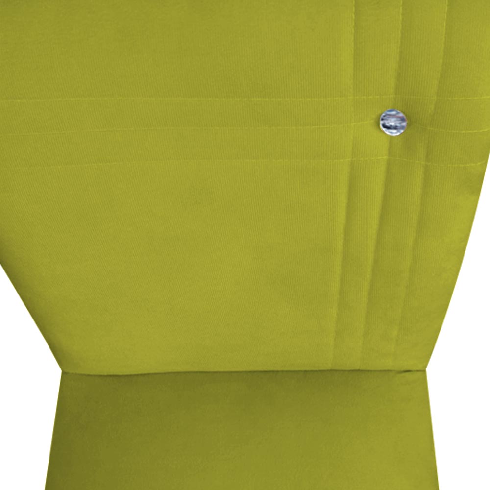 Kit 08 Cadeiras De Jantar Sevilha Pés Palito Suede Amarelo - D'Classe Decor