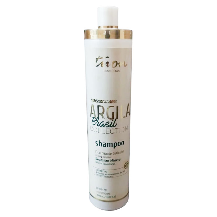 Shampoo Argila Brasil Cicatrizante Cuticular Tuon 1000ml