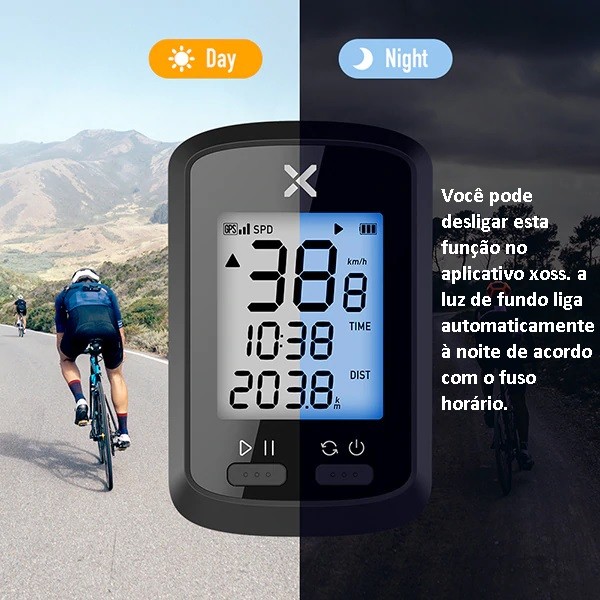 GPS Bluetooth Xoss Plus - Rei da Bike