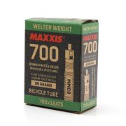 Câmara de ar Maxxis Welter Weight 700x18/25c com válvula de 80mm
