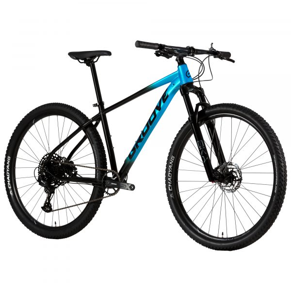 Bicicleta Groove Ska 70.1 Sram 12v na cor Azul Claro