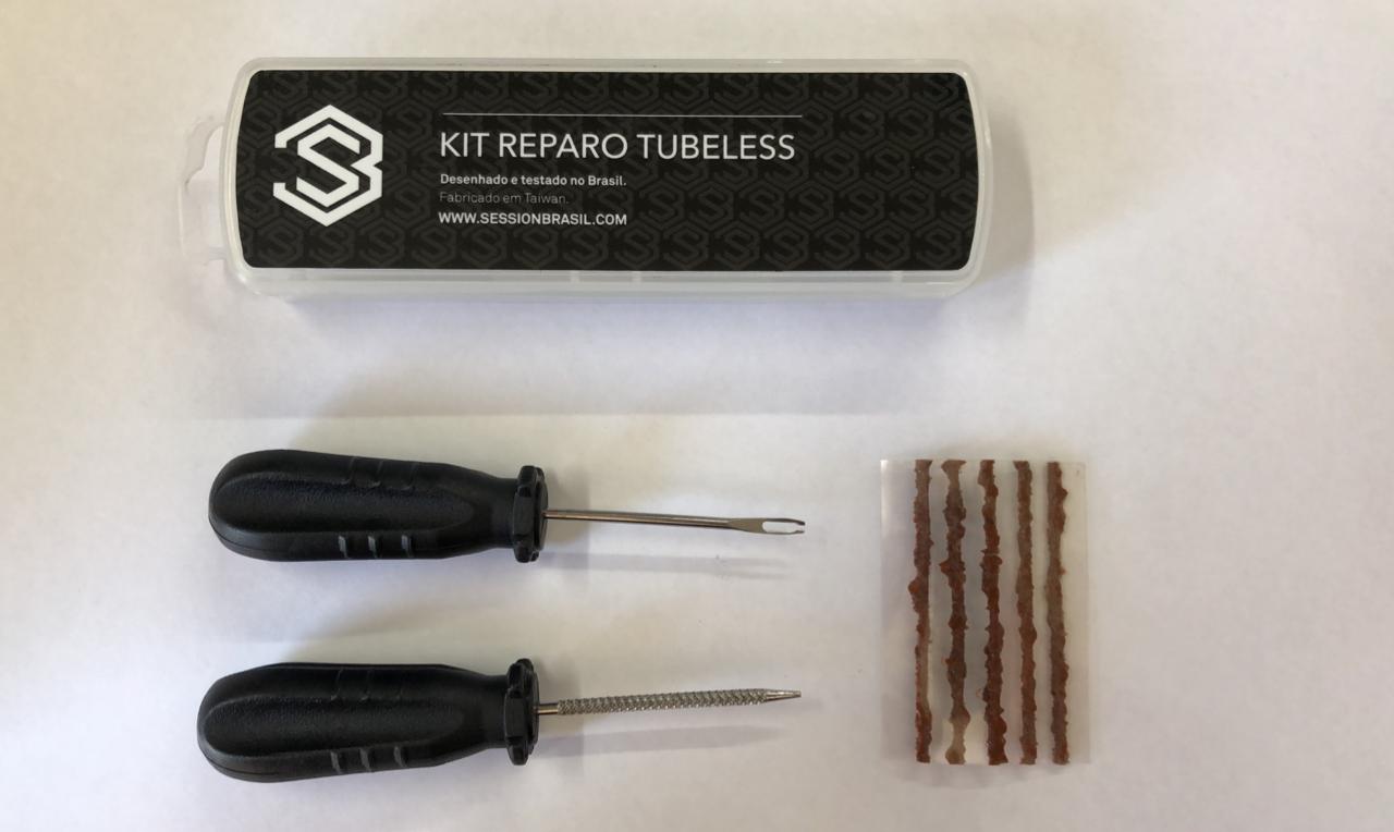 Kit de reparo tubeless para pneu de bicicleta - Session Parts