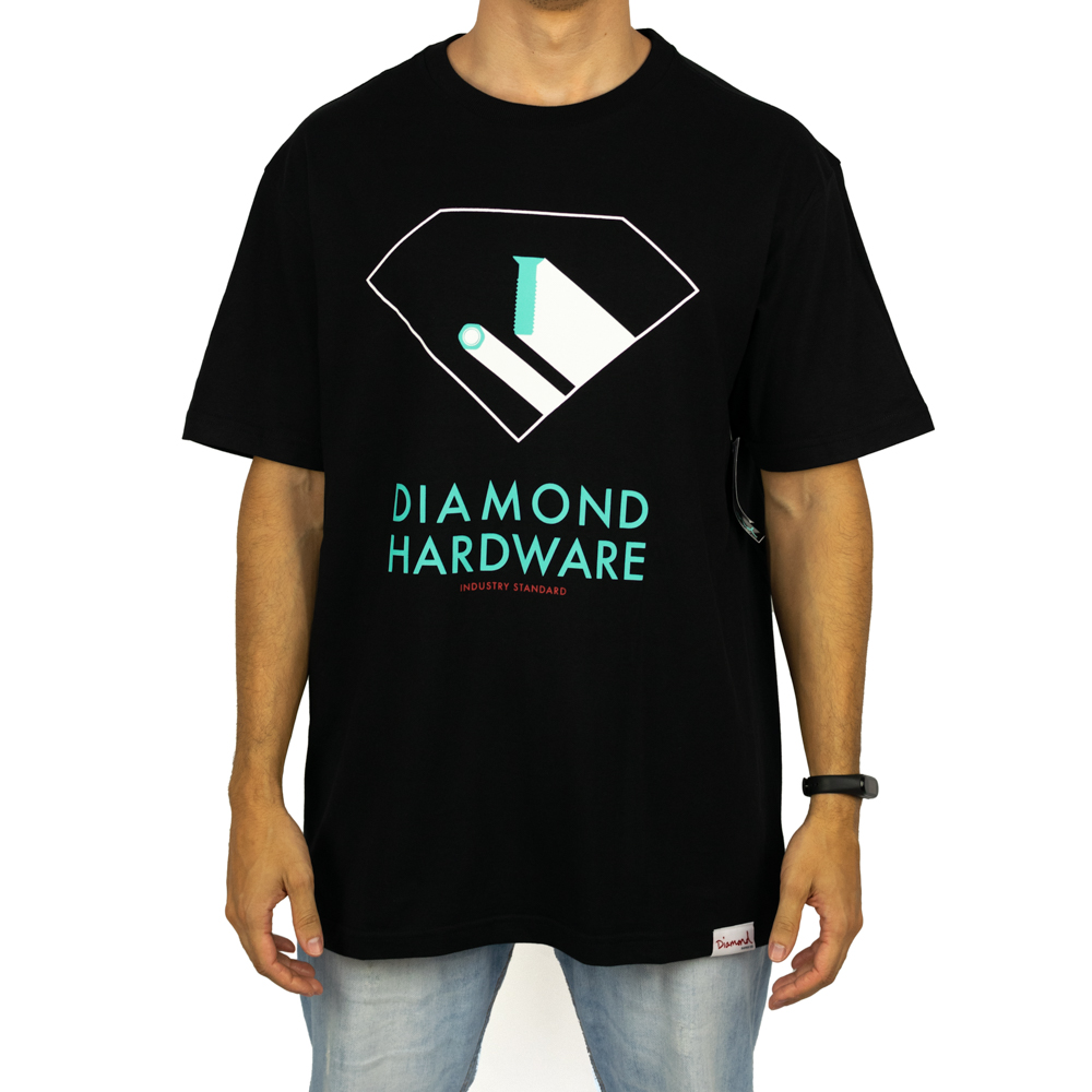 Camiseta Diamond Industry Standard Black - Preta