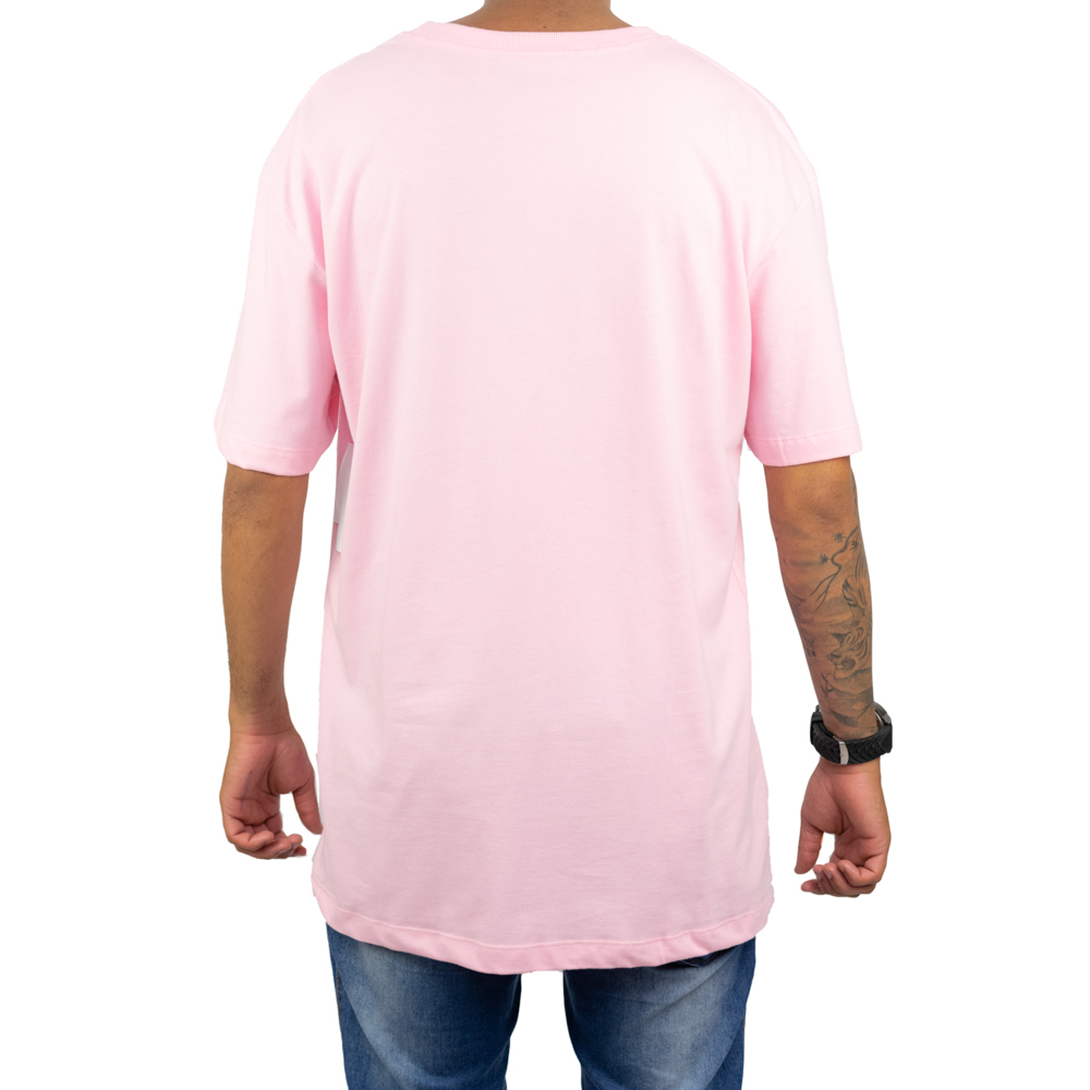 Camiseta Diamond OG Sign - Rosa/Prata