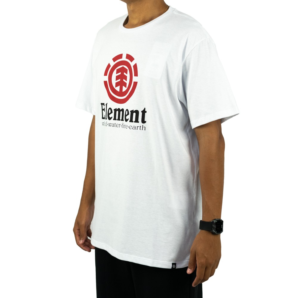 Camiseta Element Vertical - Branca
