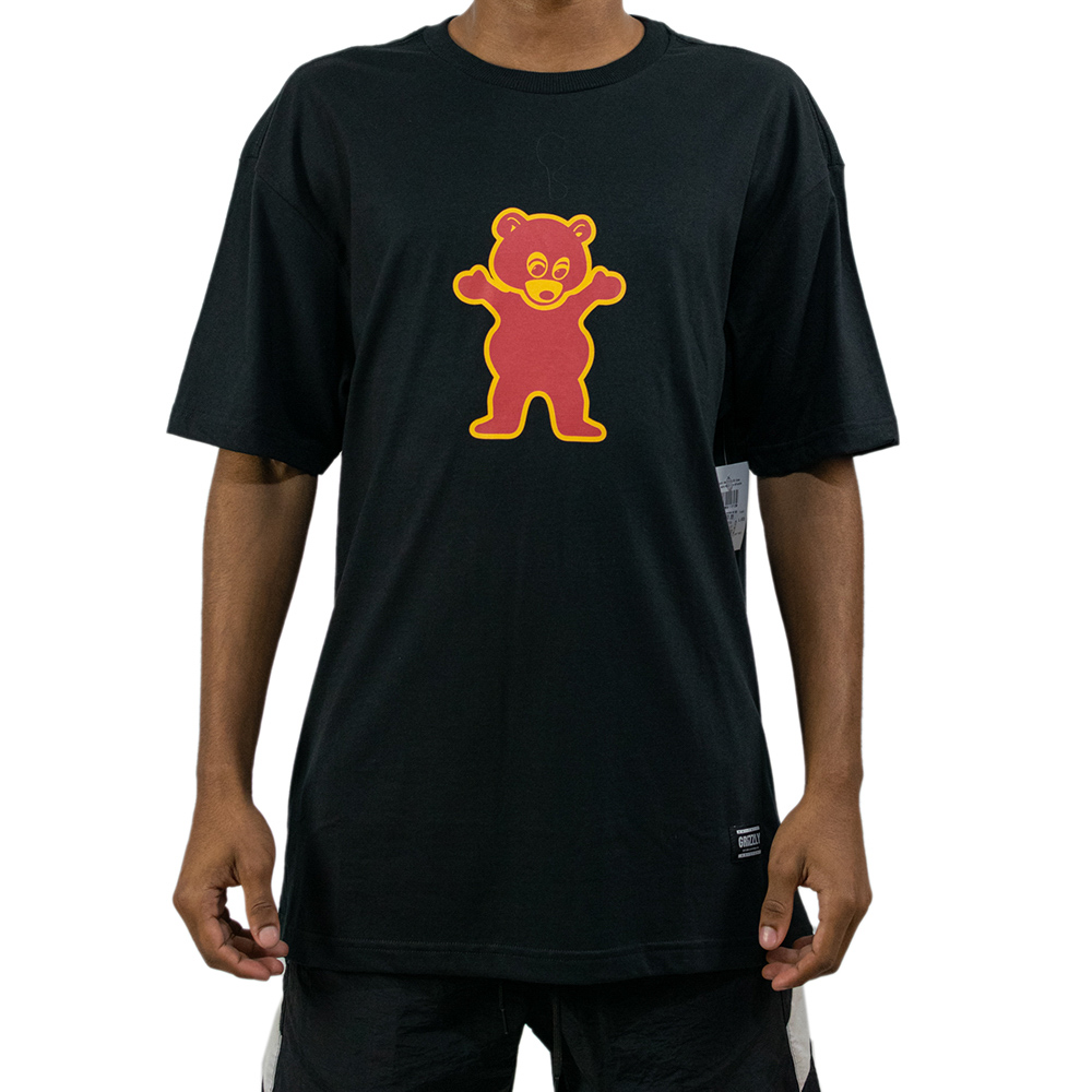Camiseta Grizzly Mascot Tee - Preto