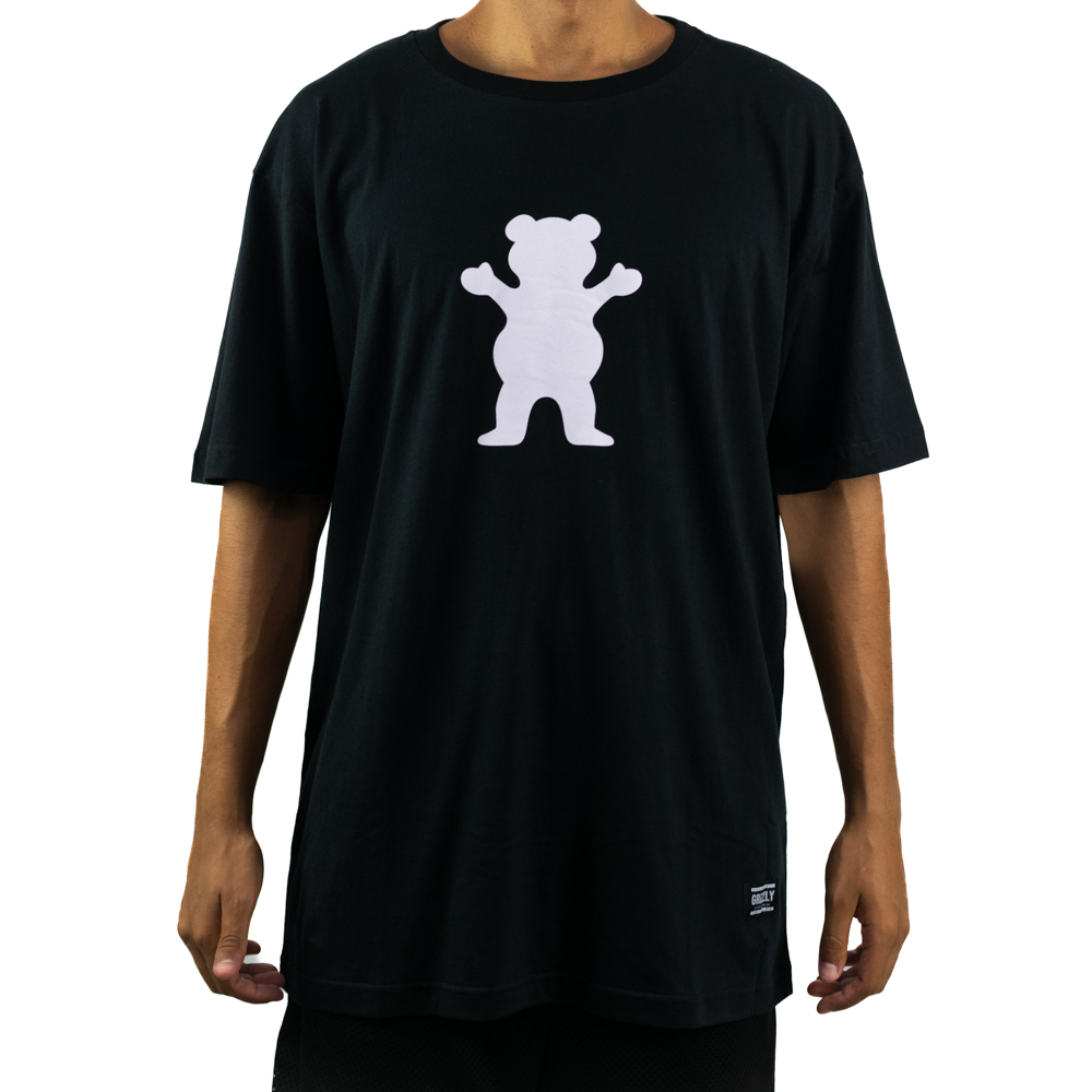 Camiseta Grizzly OG Bear I22 - Preta/Branca