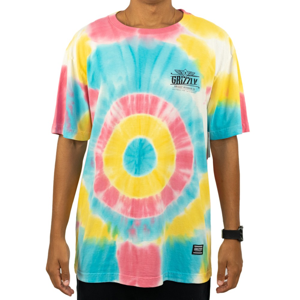 Camiseta Grizzly Outdoor Equip Tie Dye