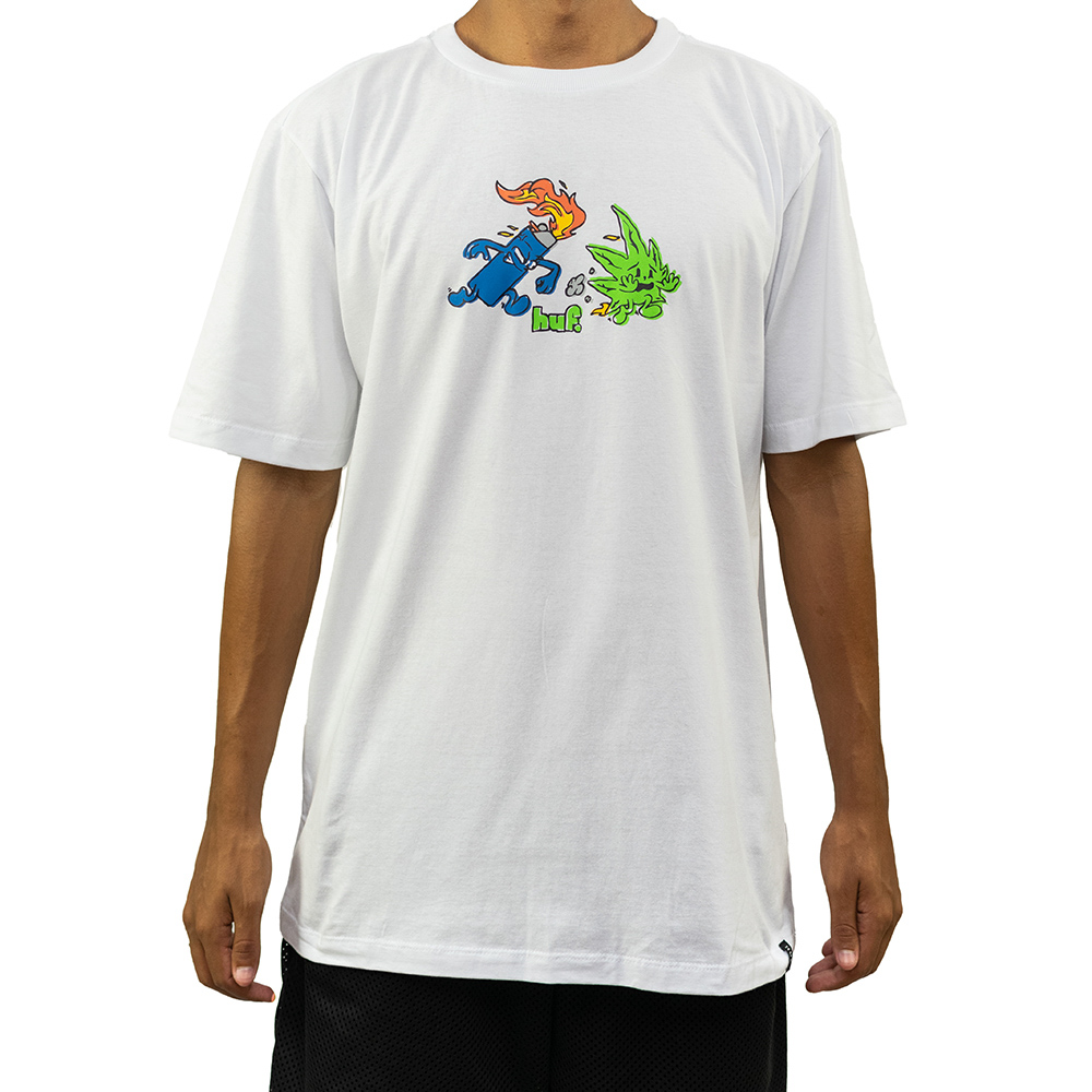 Camiseta HUF Frenemies SS - Branco