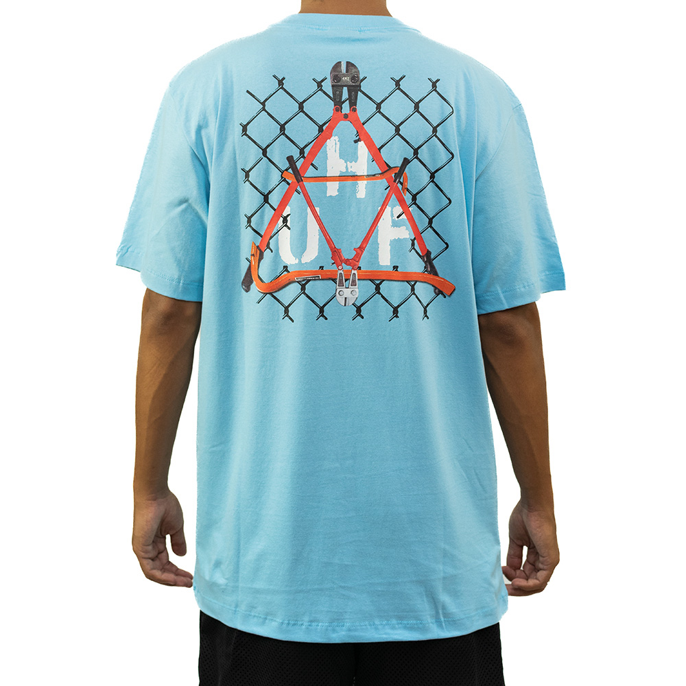 Camiseta HUF Trespass Triangule - Azul