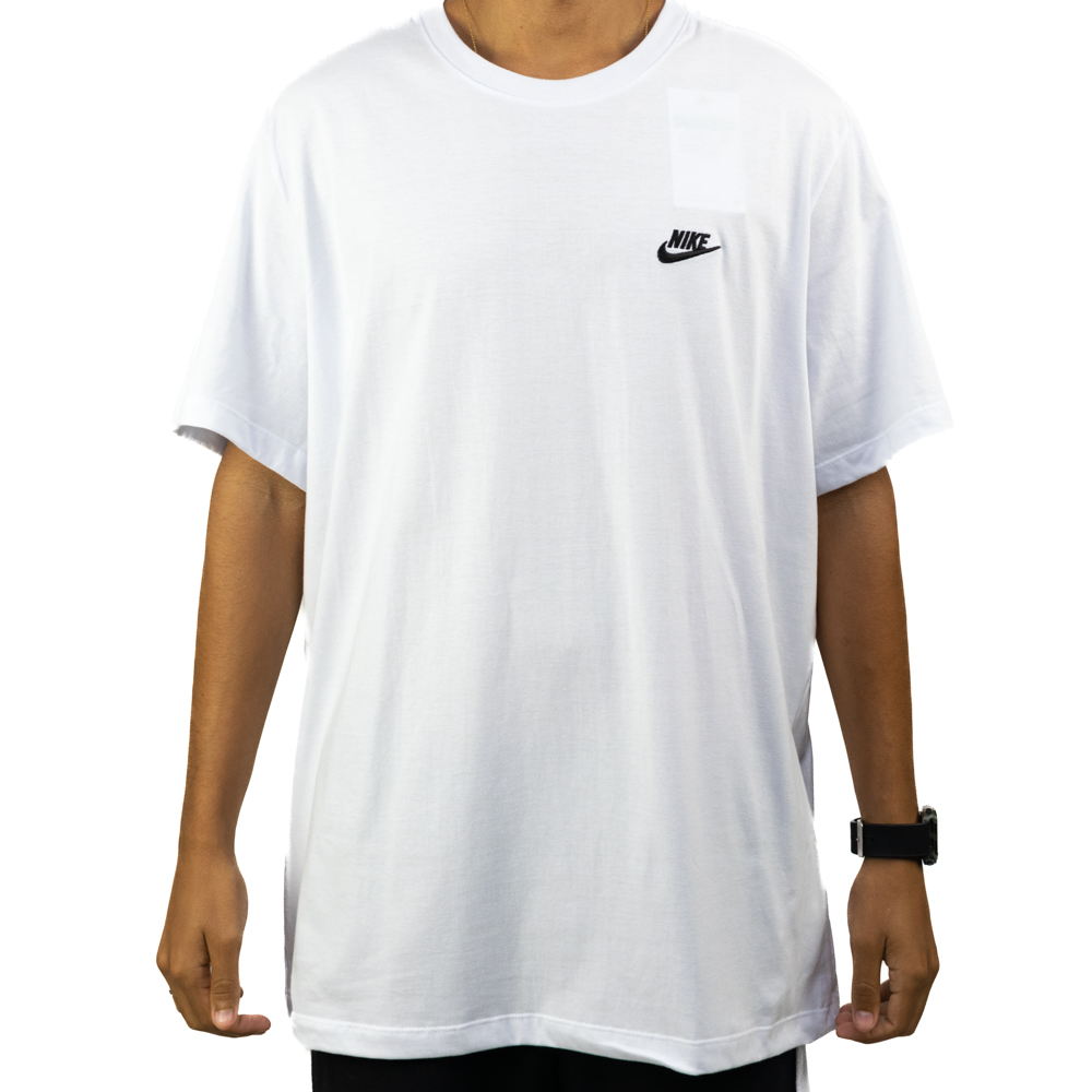 Camiseta Nike M NSW Club - Branca