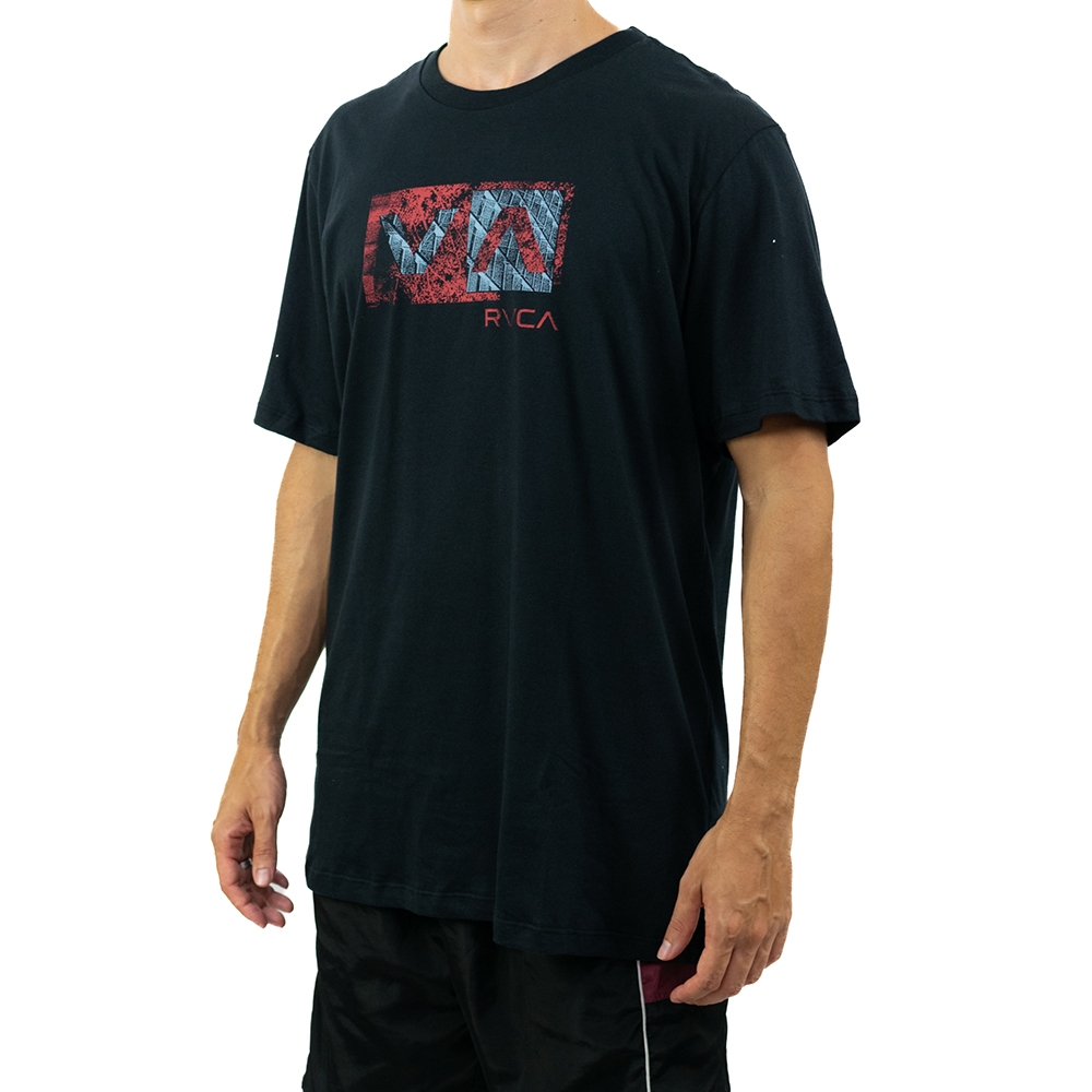 Camiseta RVCA Balance Box - Preto