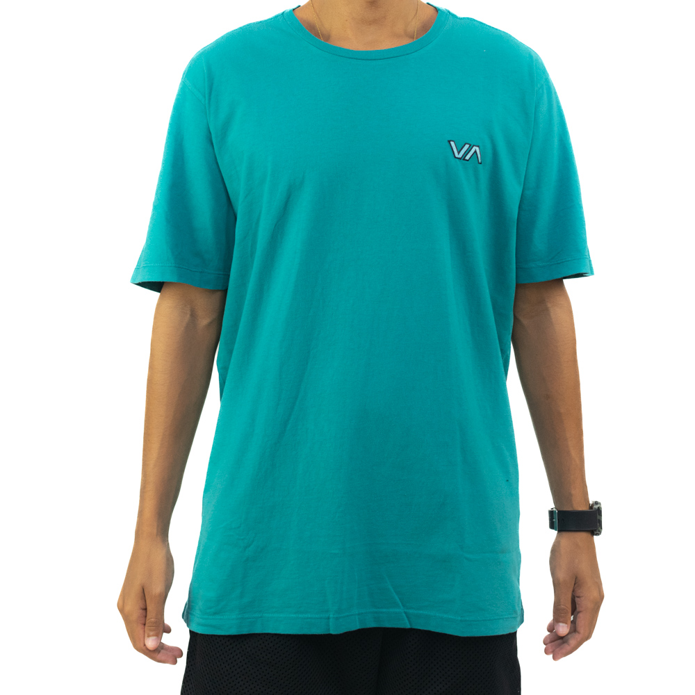 Camiseta RVCA VA Pigment V23 - Verde