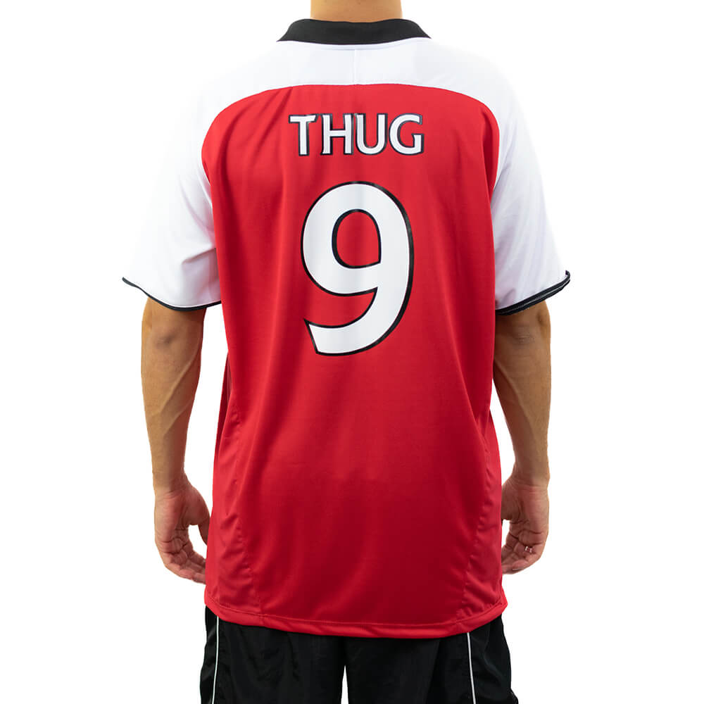 Camiseta Thug Nine Futebol Gunners - Vermelha