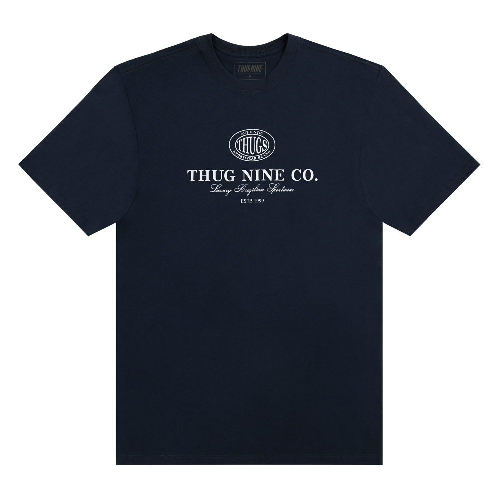 Camiseta Thug Nine Luxury - Azul