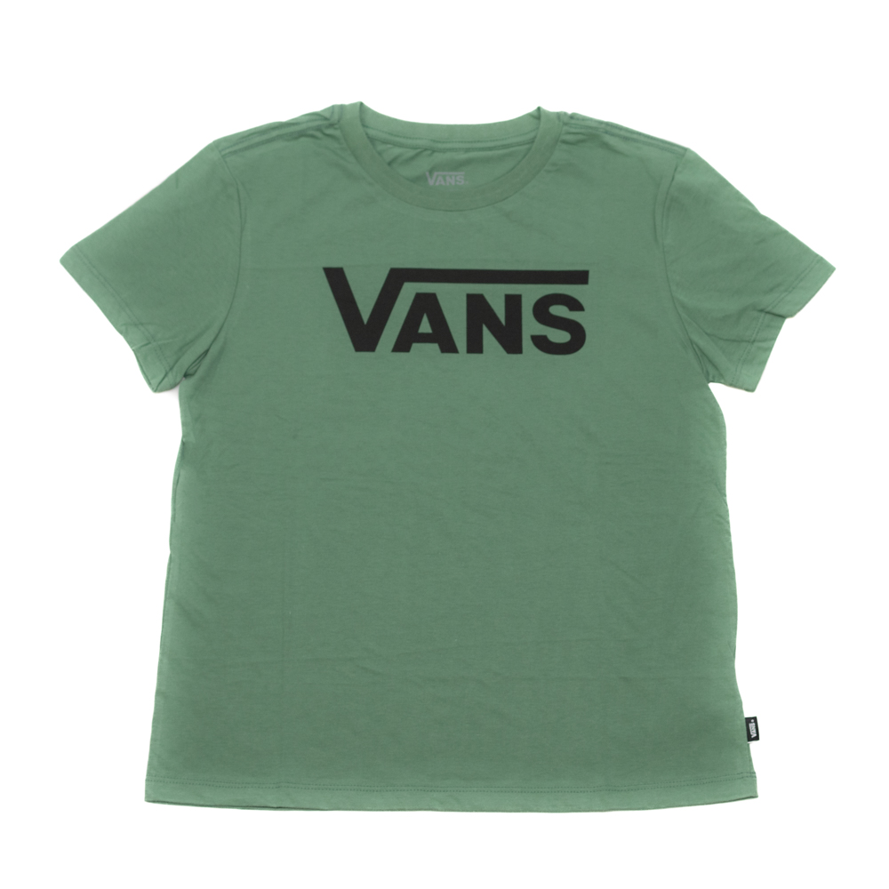 Camiseta Vans Feminina Flying V Crew - Verde